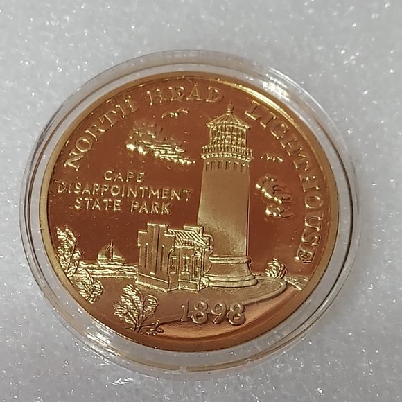 coin Art North Head Lighthouse Commemorative Gold Clad Coin Poshmark
